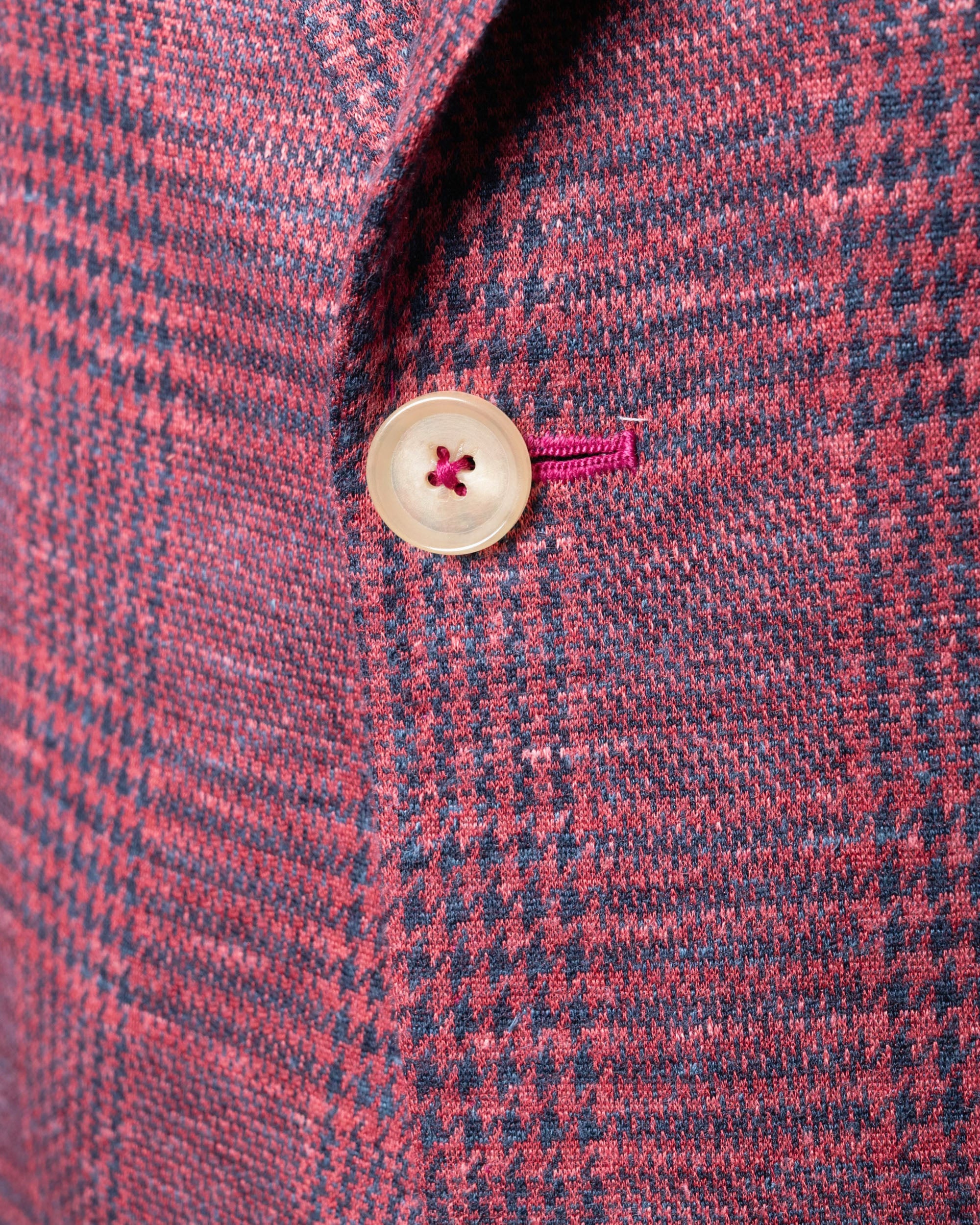 Windowpane/Houndstooth Pattern Jacket – Henry Singer