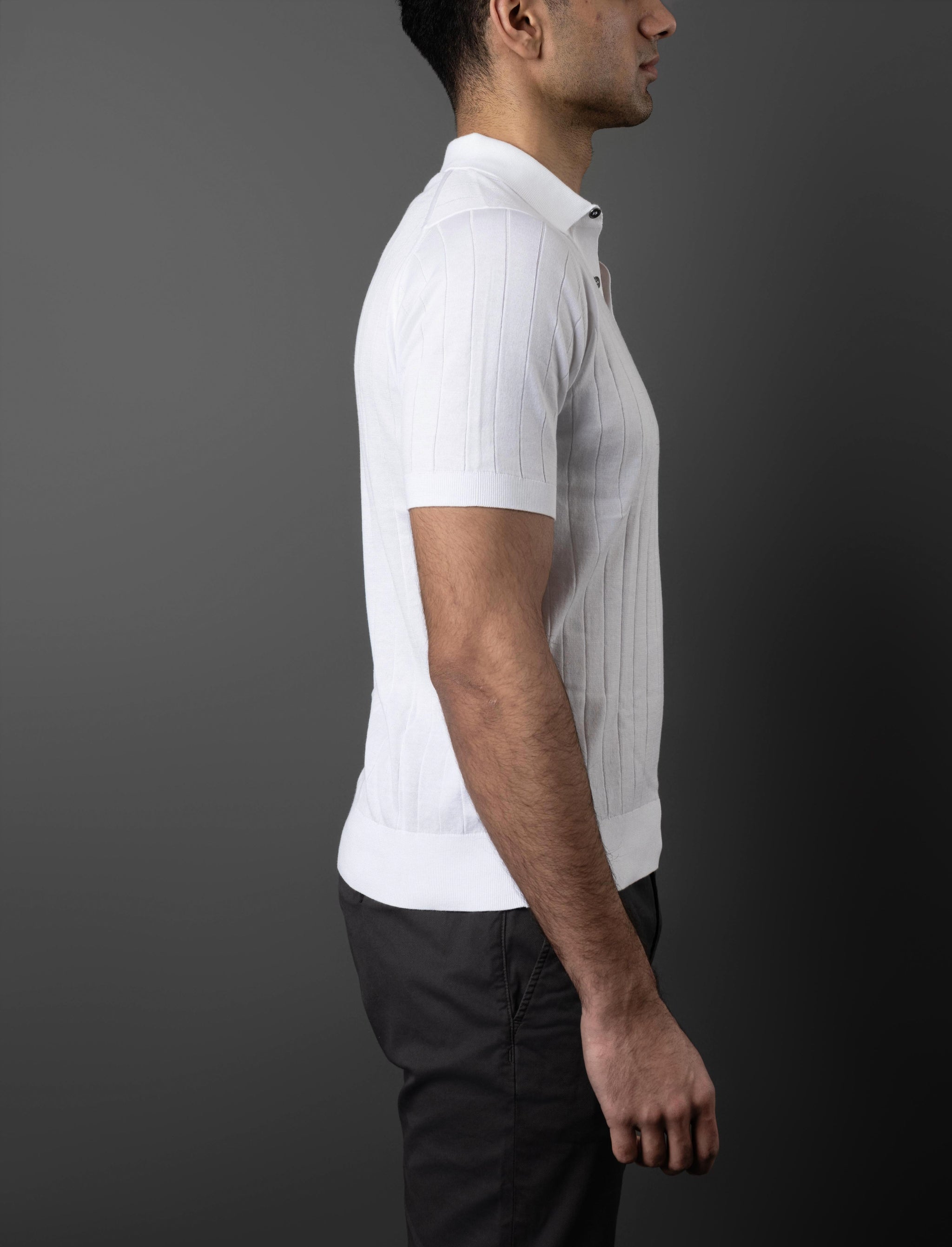 Leeshaw - Sea Island Cotton Polo Shirt – Henry Singer