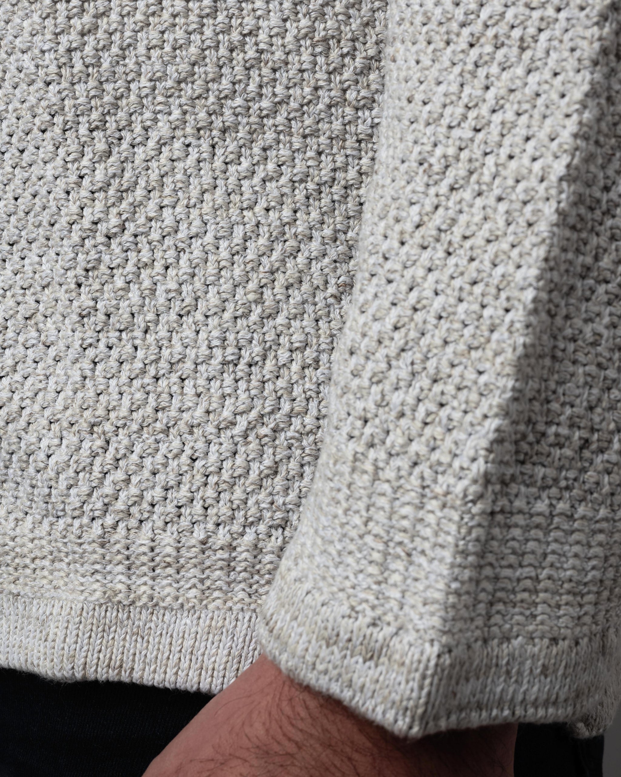 Moss Stitch Shirt Jacket – Henry Singer