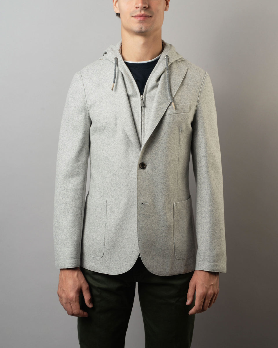 Hooded Sports Jacket – Henry Singer