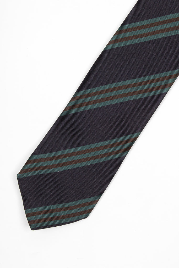 Double Stripe Woven Tie