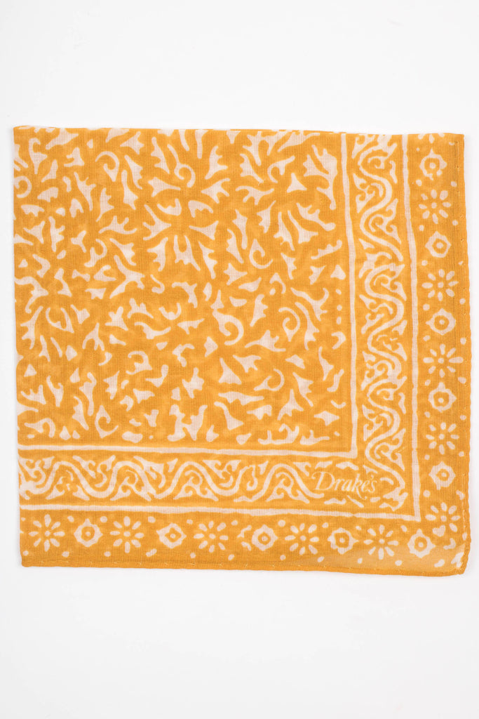 Batik Printed Pocket Square