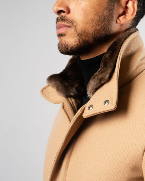 Fur Collar Coat