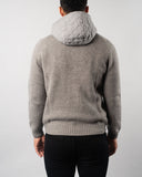 Sweater with Removable Hood