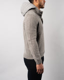 Sweater with Removable Hood