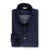 Casual Fitted Body  - Medallion Print Shirt