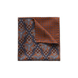 Geometric & Dotted Pocket Square