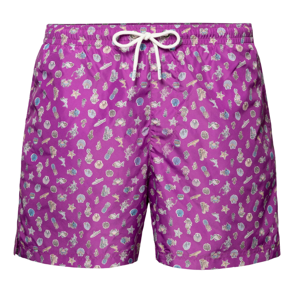Sea Print Swim Shorts