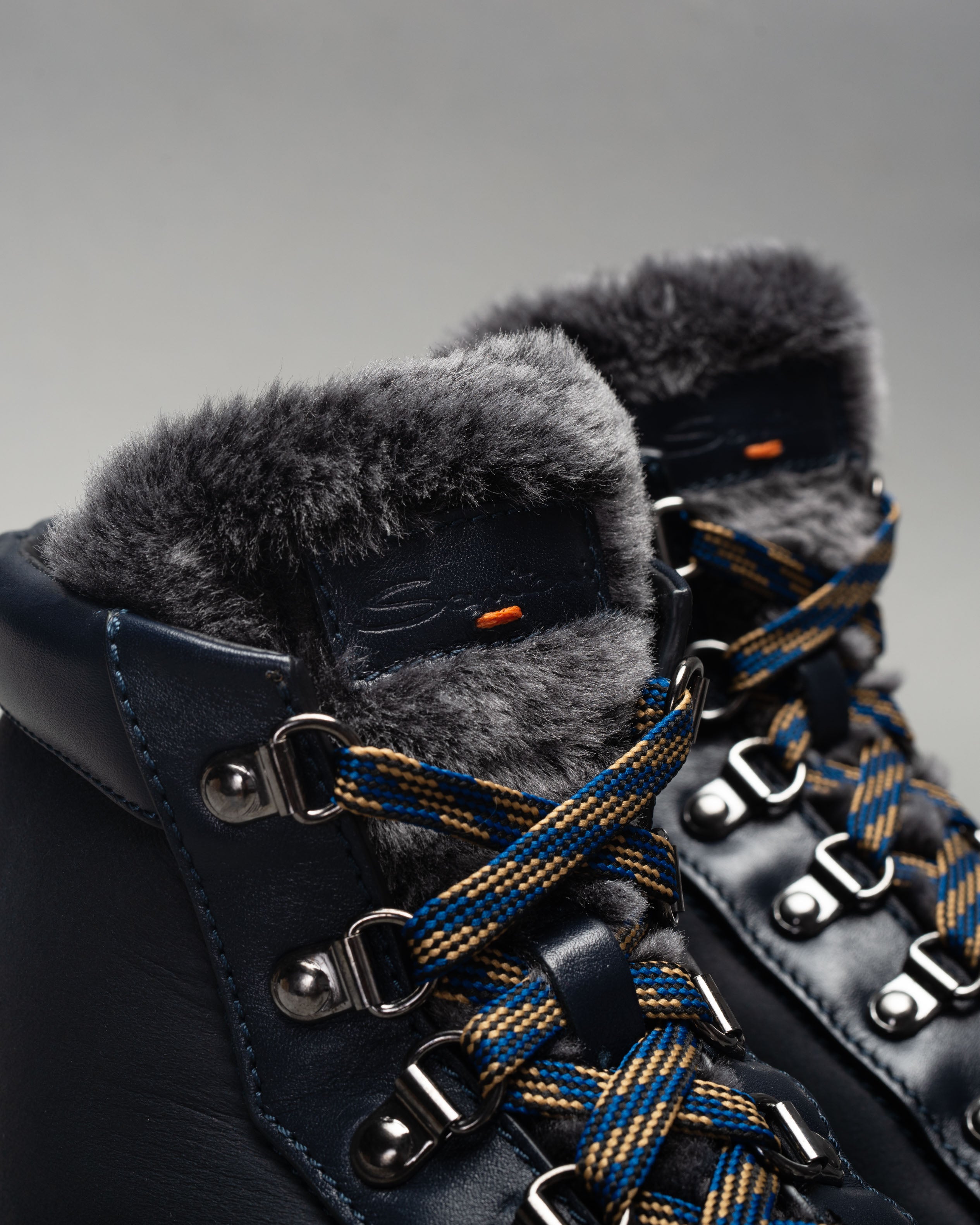 Leather Lace-Up Boot – Henry Singer