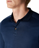 Knit Jacquard Polo Shirt