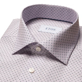Slim Fit - Micro Floral Print Signature Poplin Shirt