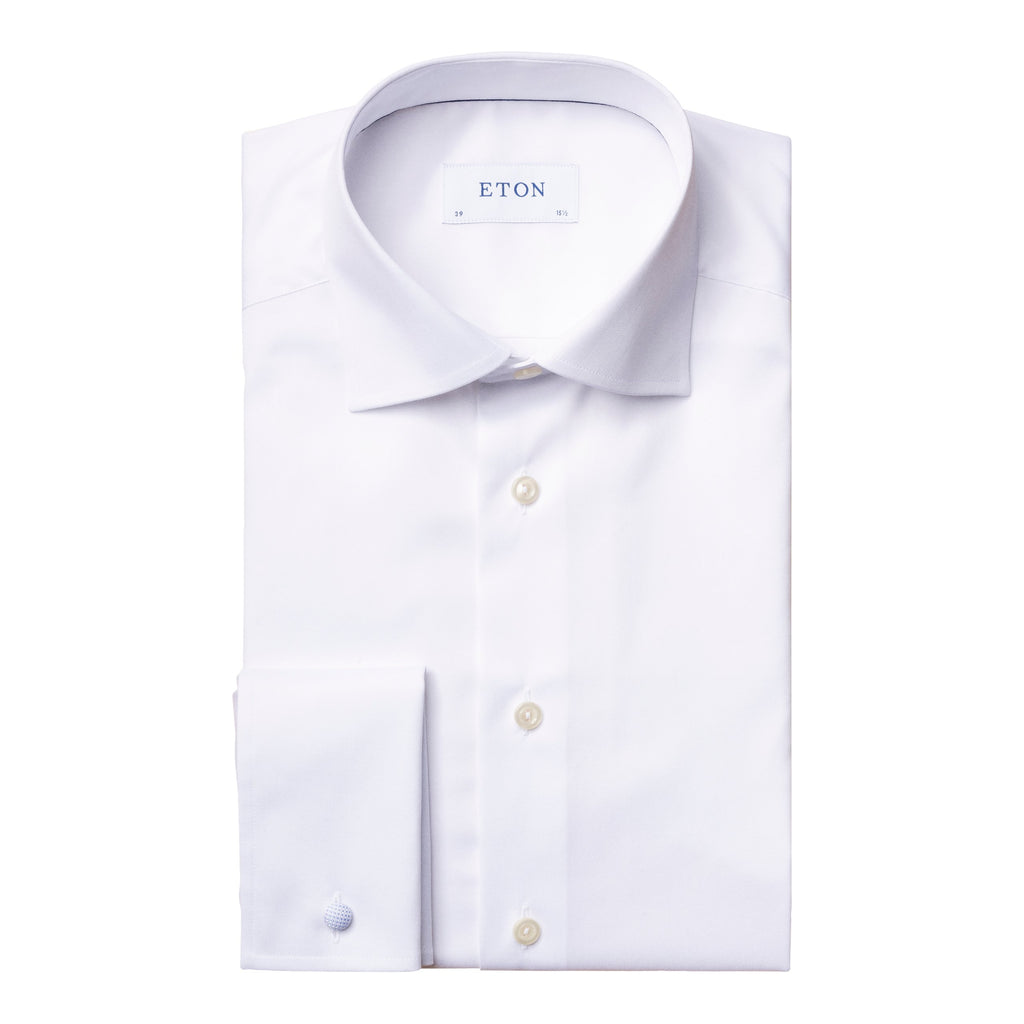 Contemporary Fit - French Cuff Twill Shirt