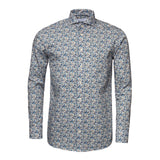 Slim Fit - Stained Floral Signature Twill Shirt