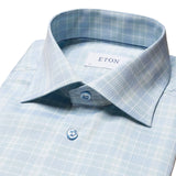 Slim Fit - Prince of Wales Checked Signature Twill Shirt