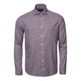 Contemporary Fit - Houndstooth Print Shirt