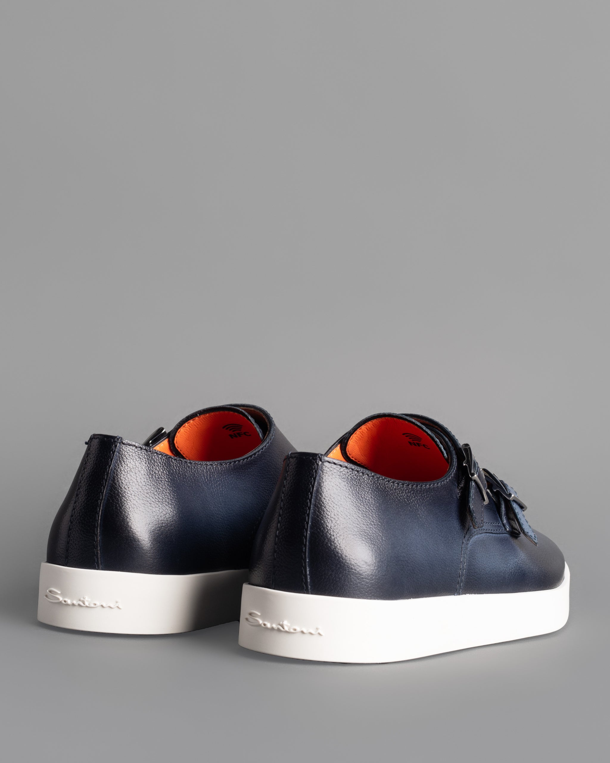Double Monk Strap Sneaker – Henry Singer