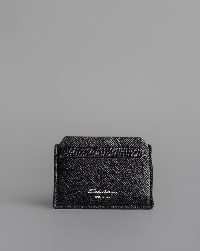 Saffiano Leather Credit Card Holder