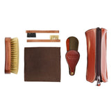 Leather Travel Shoe Care Kit